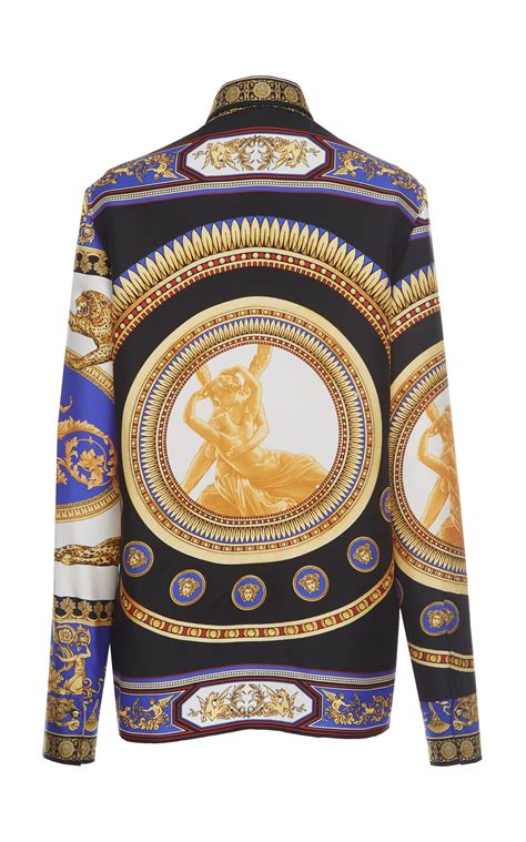 versace t shirt women's sale|versace long sleeve shirts women's.